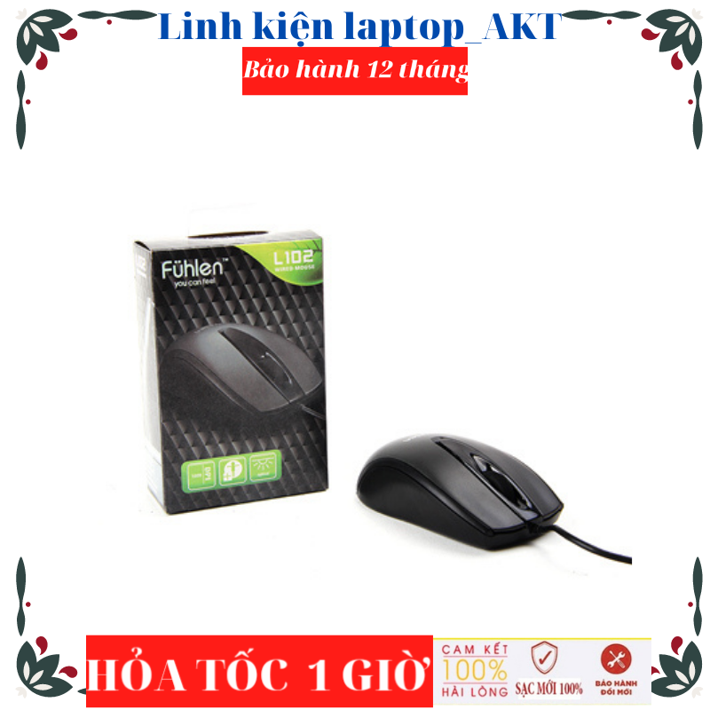 Chuột máy tính có dây Fuhlen L102