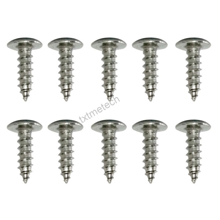 Vít gỗ bake đầu dù INOX 304 M4-M5 (50 con)