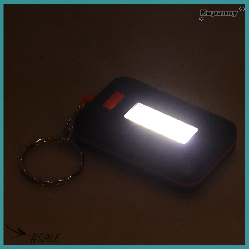 Kupanny Cob flashlight keychain mini led flashlight portable outdoor emergency light