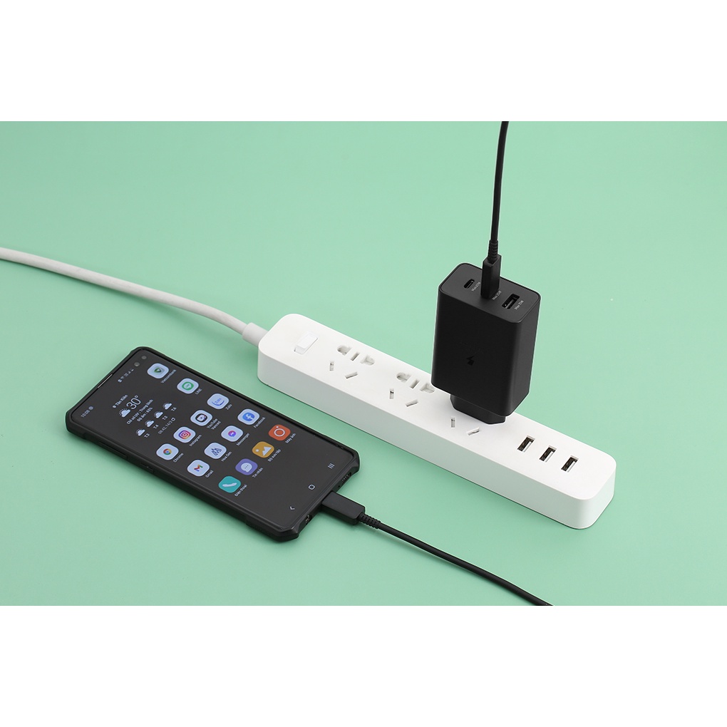 Củ sạc nhanh 65W Samsung EPT6530N 3 cổng