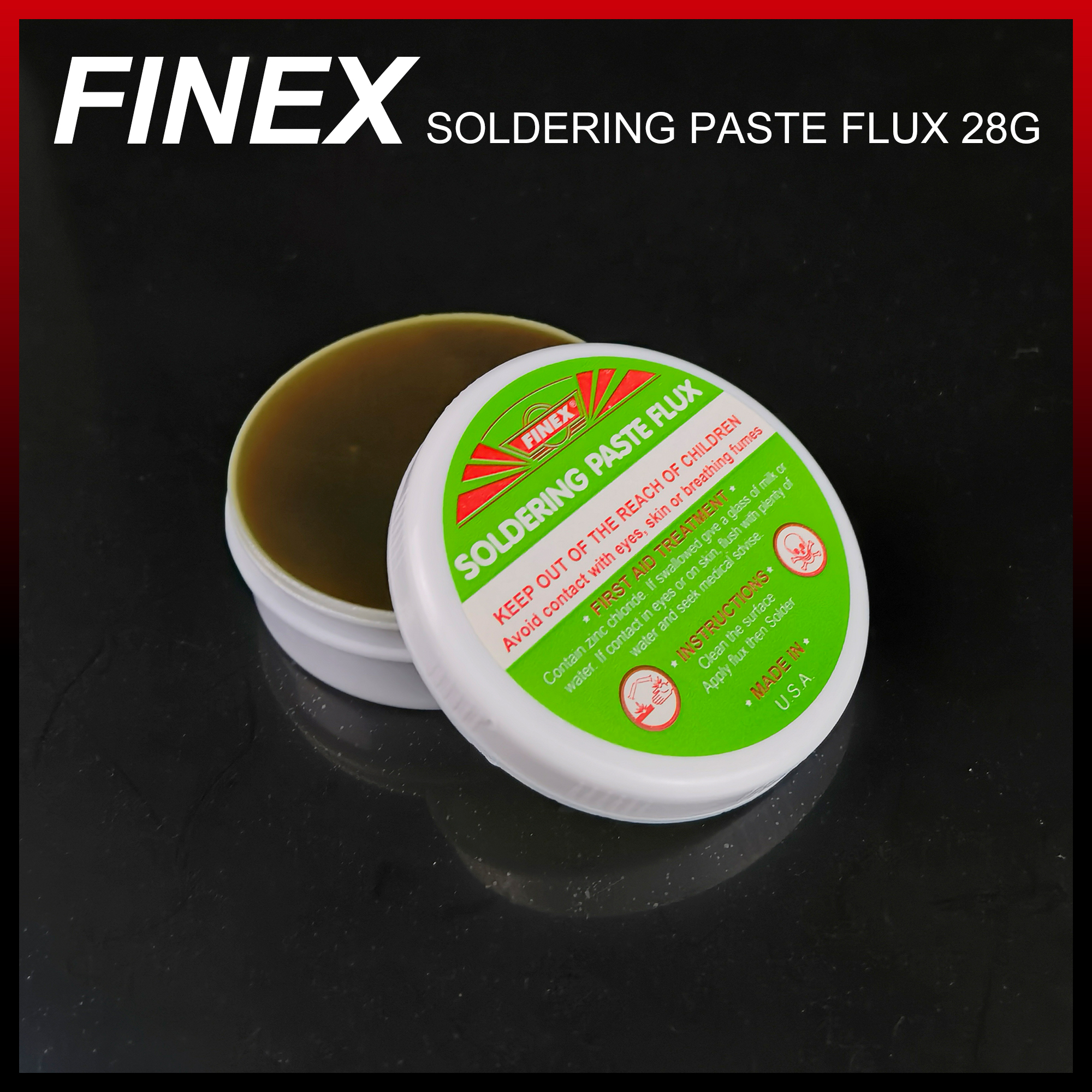 FINEX Soldering Paste FLUX 28g Lazada