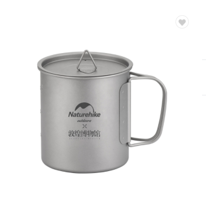 Cốc Titanium siêu nhẹ Glamping NatureHike NH21CJ013 (BST Đôn Hoàng)