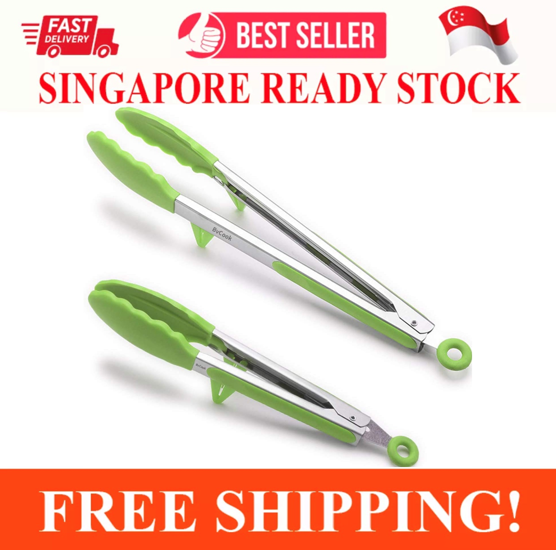 STARUBY Cooking Tongs Inches And 12 Inches Stainless Steel Kitchen