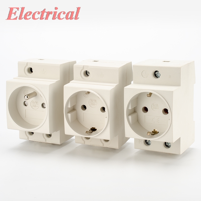 1pc AC30 Modular Socket European Standard German Standard Complete ...