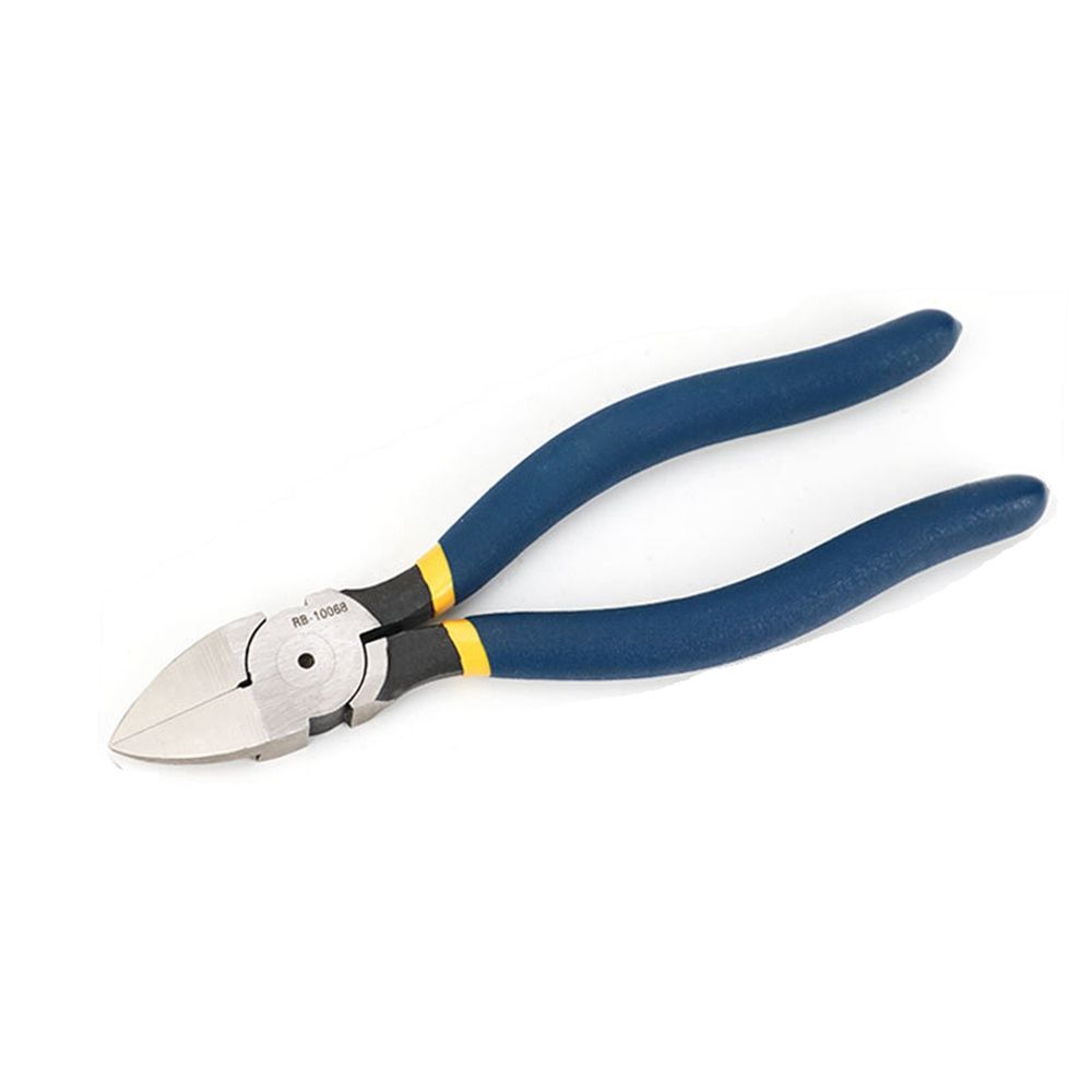 EO4MD Non-slip Electrician Supplies Hardware Cutting Side Snips Repair Wire Cutters Diagonal Pliers Cable Nipper Wire Pliers