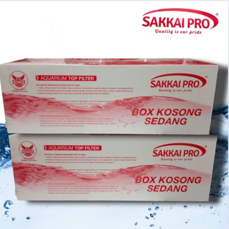 Box Filter media filter SAKKAI PRO BOX KOSONG KECIL / MINI