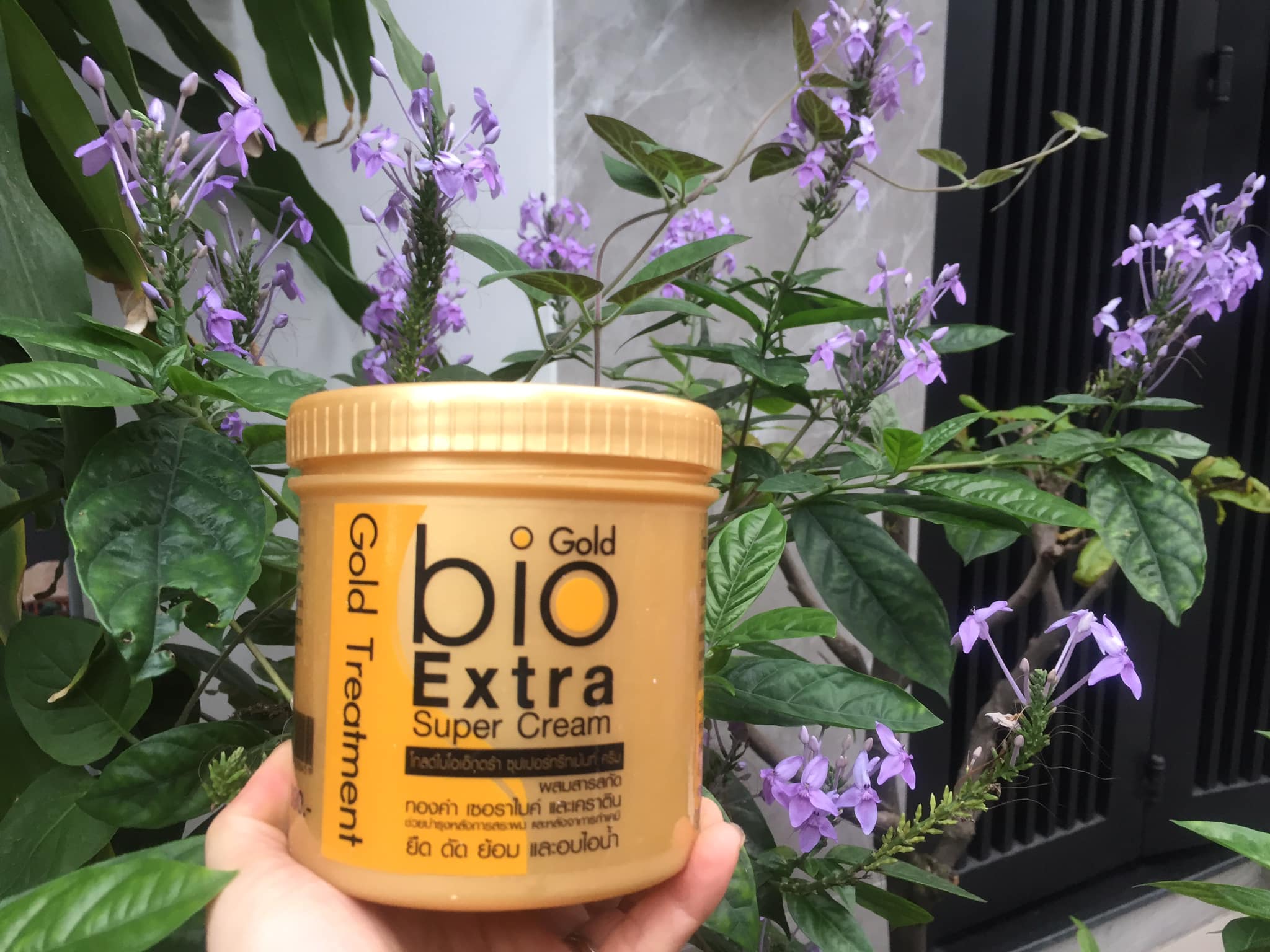 Kem hấp ủ tóc cao cấp bio gold extra super cream thái lan 500 ml