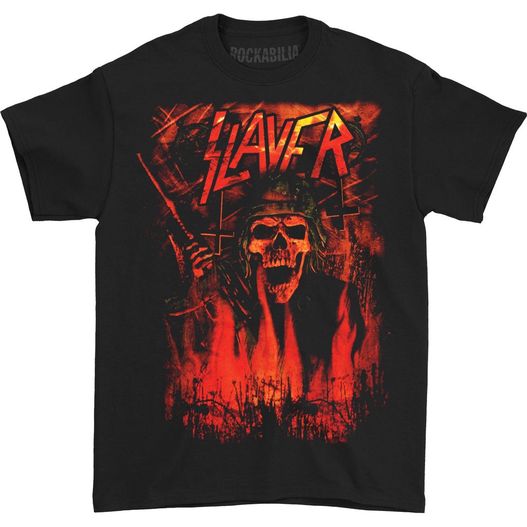 Hot sale Slayer Wehrmacht Band T-shirt Official Merchandise T-shirt - Adult T-shirt - Men's T-shirt Adult clothes