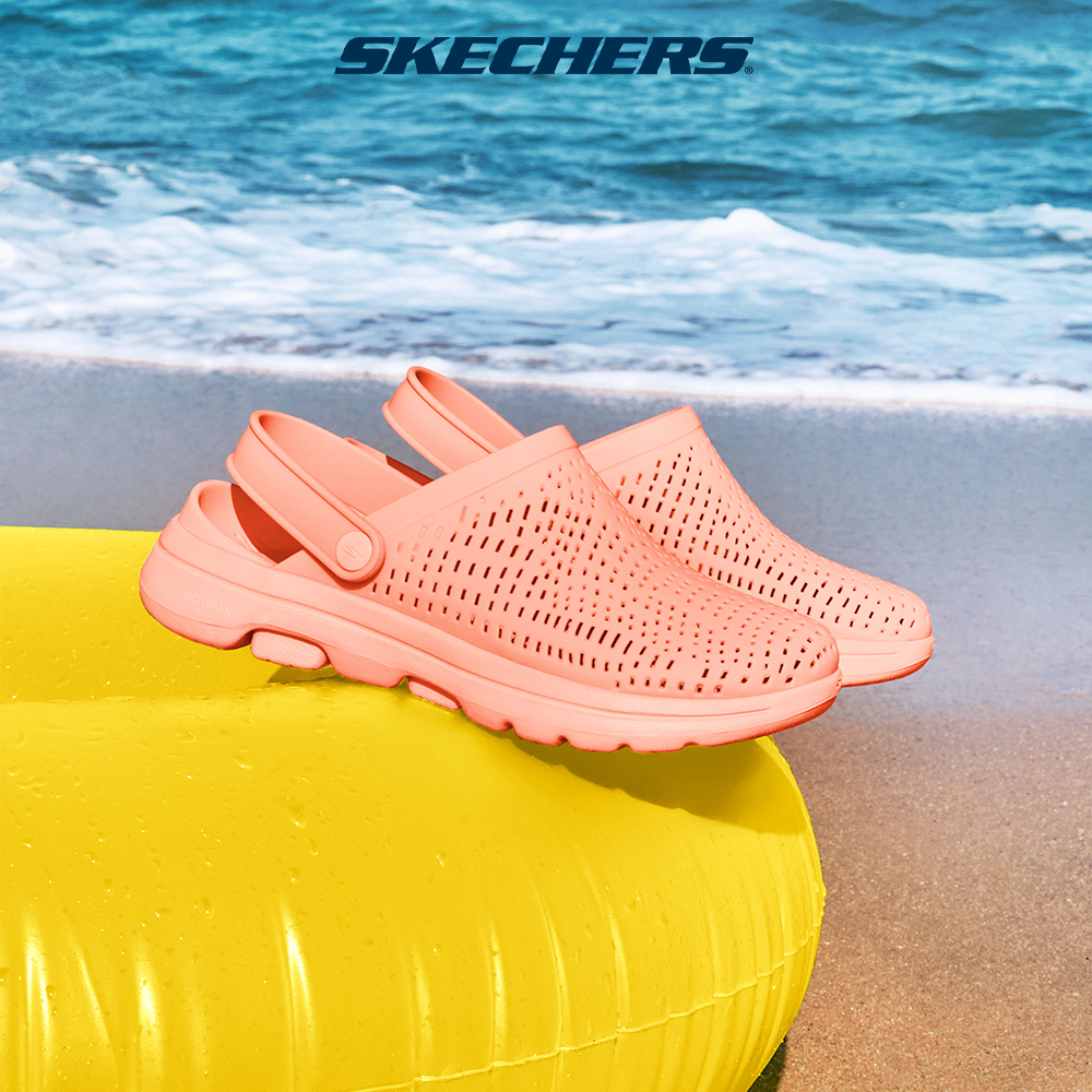 Skechers Women Foamies GOwalk Sandals 111144-CRL Lazada - Main Image