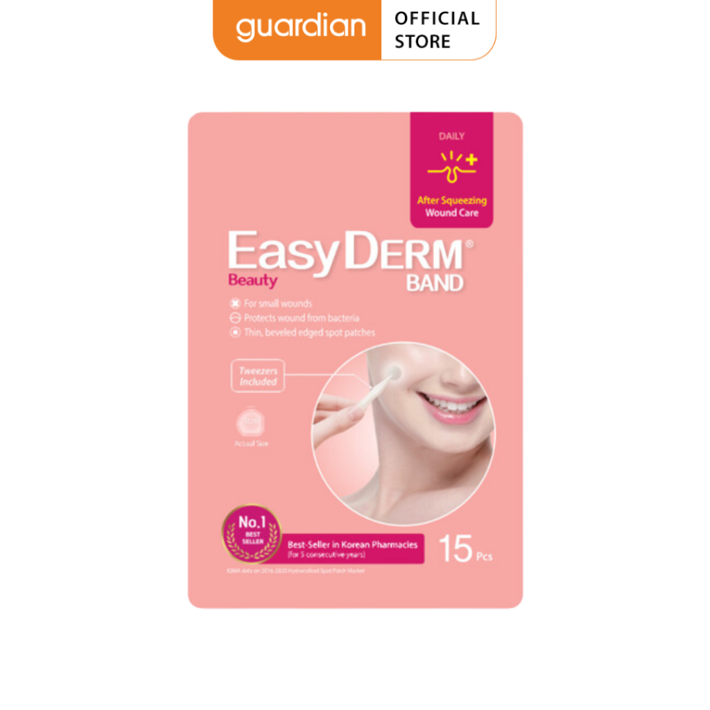 Miếng dán mụn cgbio easyderm band beauty giảm sưng, viêm 15 miếng