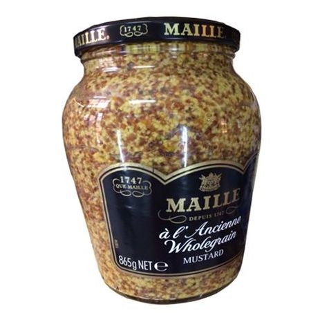 Mù tạt nguyên hạt Maille 865g