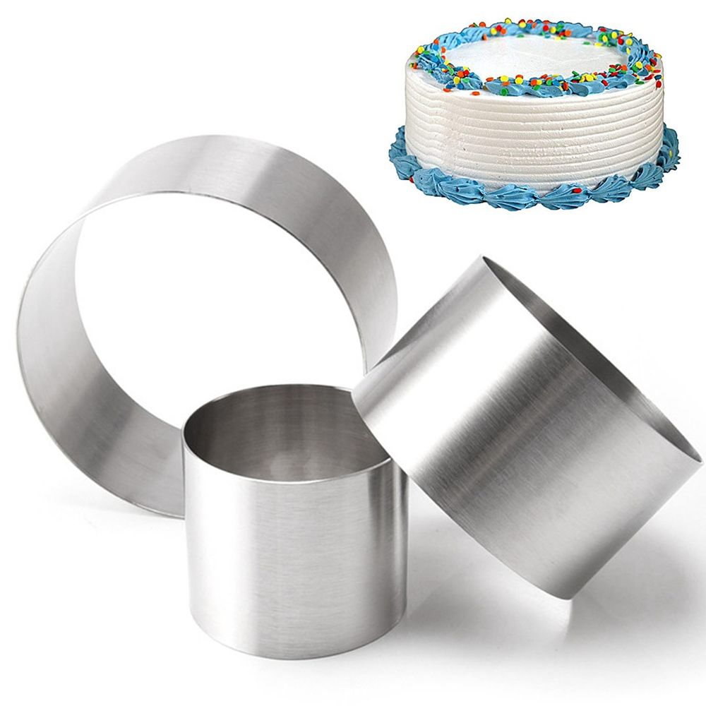 Round Stainless Steel Cake Ring Diameter: 7 Inch Depth: 2 Inch– JoyGlobal