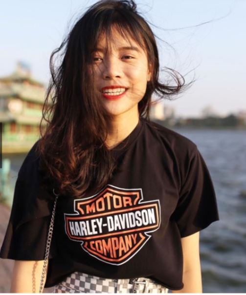 Áo croptop MOTOR HARLEY