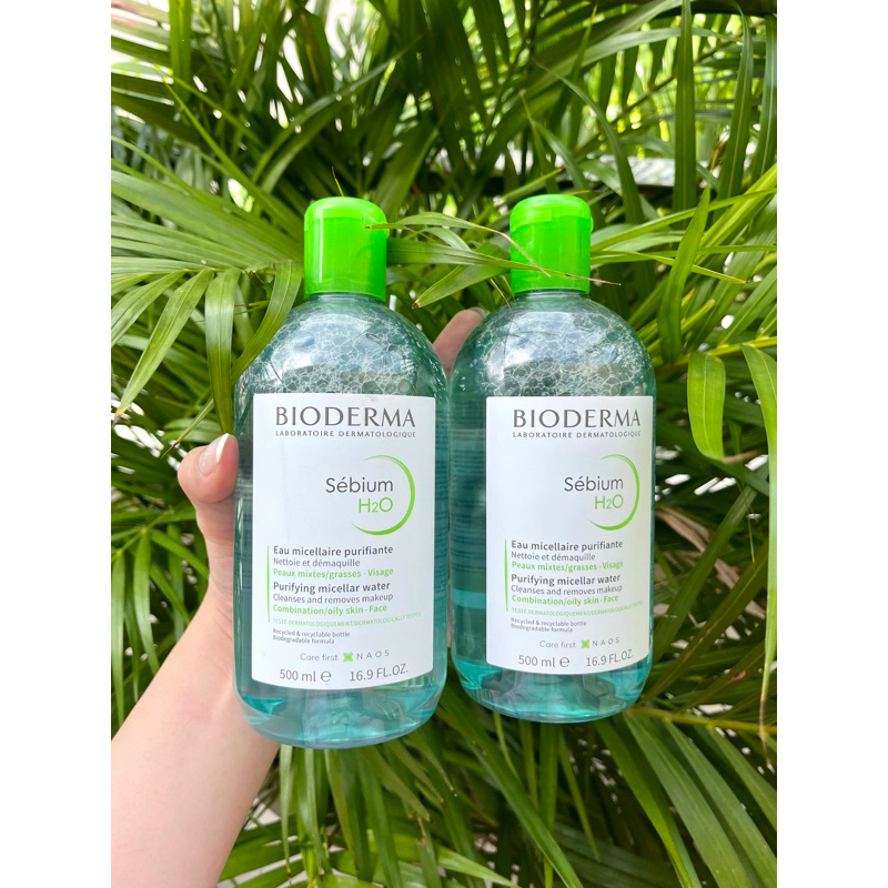 [CHÍNH HÃNG] Nước tẩy trang Bioderma 500ml nhập Pháp