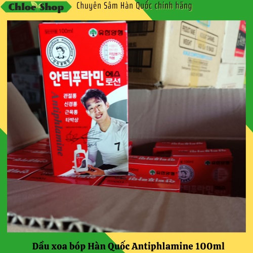 Dầu xoa bóp Hàn Quốc Antiphlamine 100ml