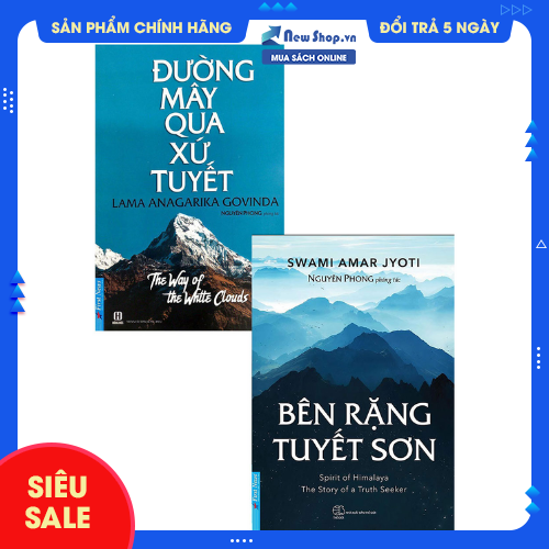Sách - combo đường mây qua xứ tuyết + bên rặng tuyết sơn - newshop