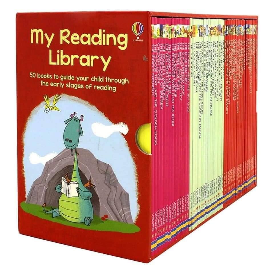 [NHẬP KHẨU] USBORNE MY FIRST READING LIBRARY (BỘ XANH, ĐỎ, VÀNG )