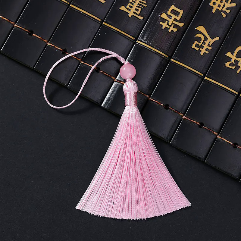 10pcs Beads Tassel Silk Tassels Bookmark Tassels DIY Crafts Gift Jewelry  Making Earrings Accessories Clothing Pendant