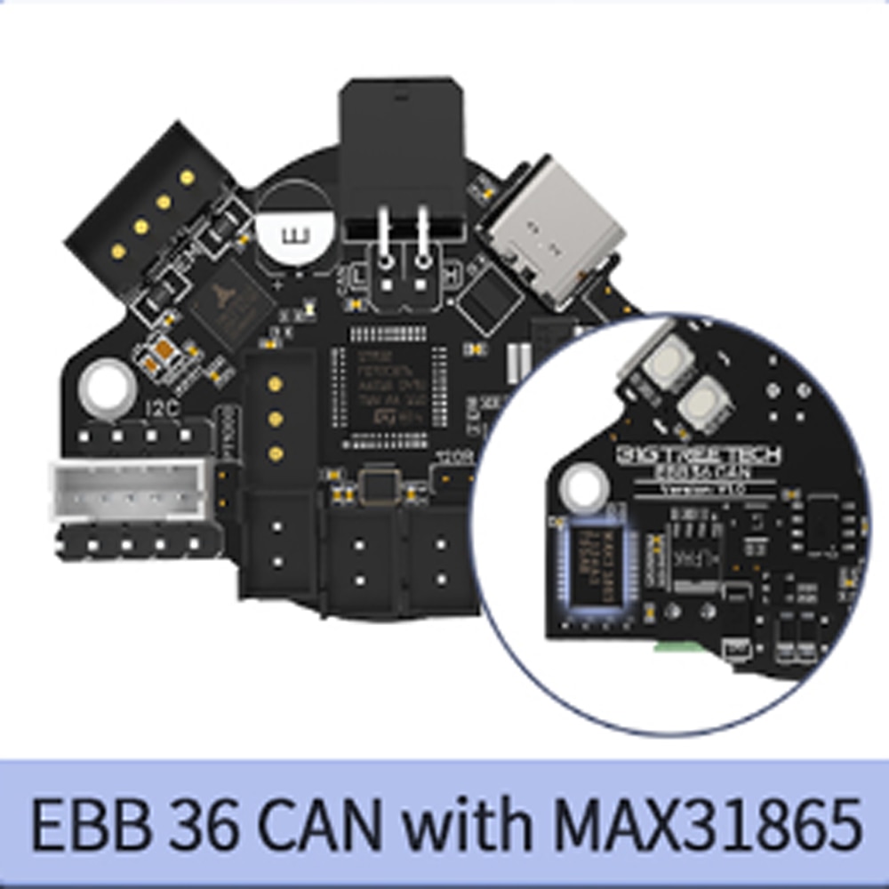 Bigtreetech e36 e42 can tool board support canbus pt100 with max31865 for u2c ender3 3d printer mainboard klipper expansion 3d printer parts