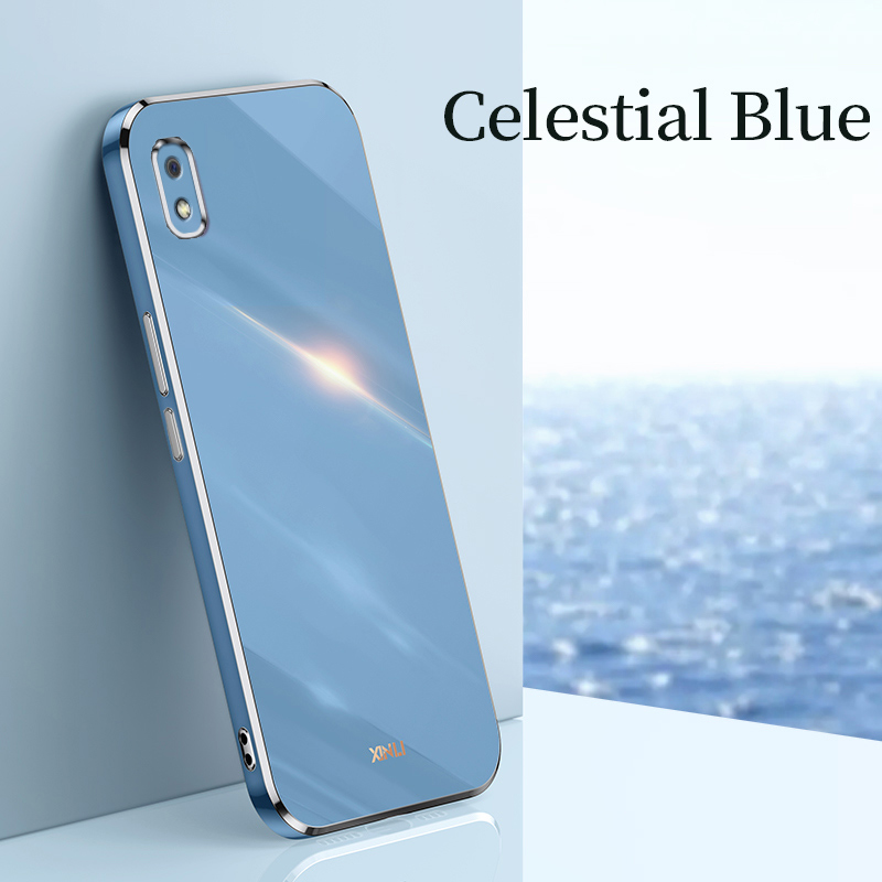 YBD Plating phone Case For Samsung Galaxy A10 M10 Casing Precise Camera Protection cases Luxury Straight Edge Cover
