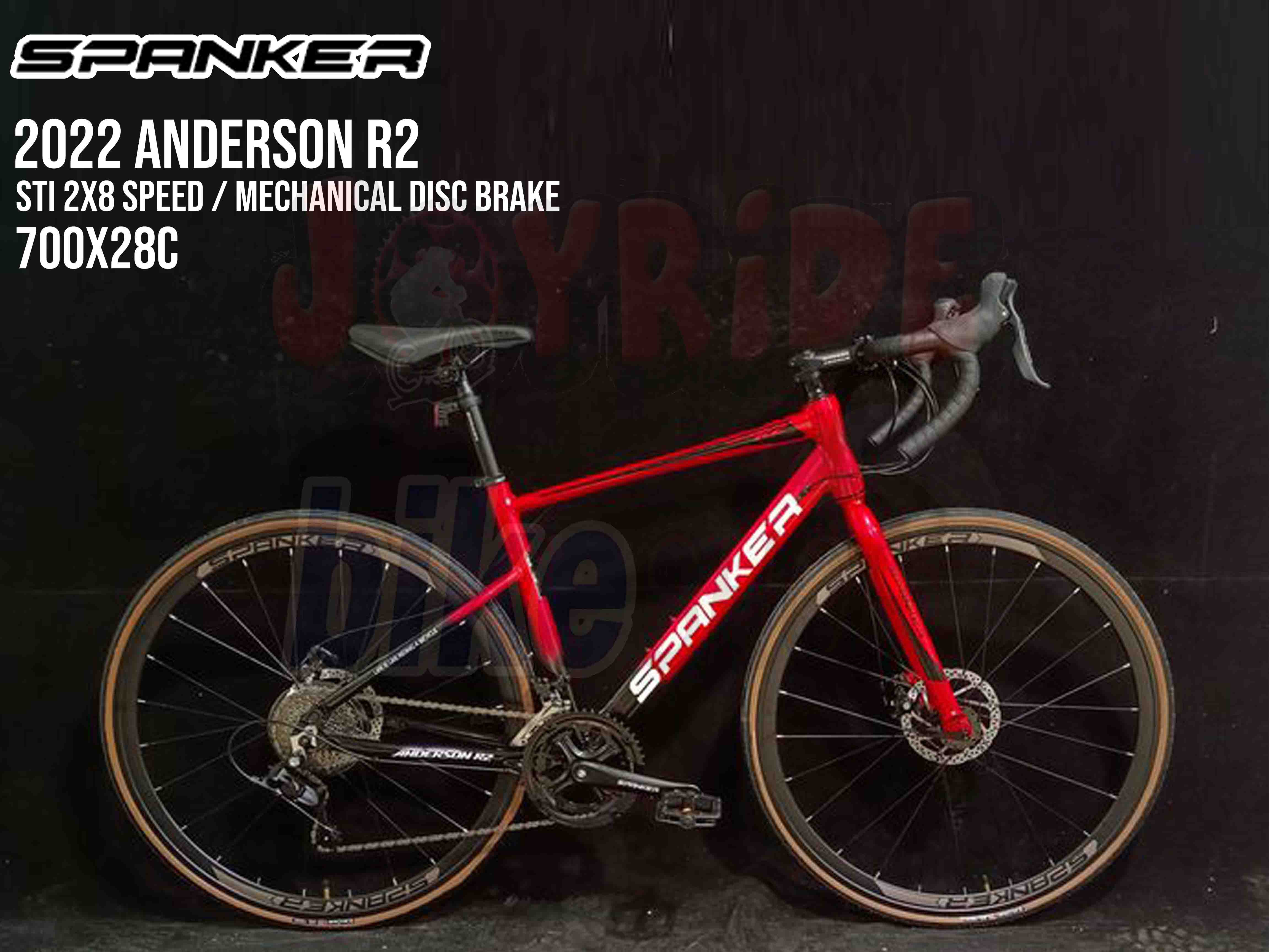 SPANKER ANDERSON R2 2022 (700x28c)(MECHANICAL DISC BRAKE