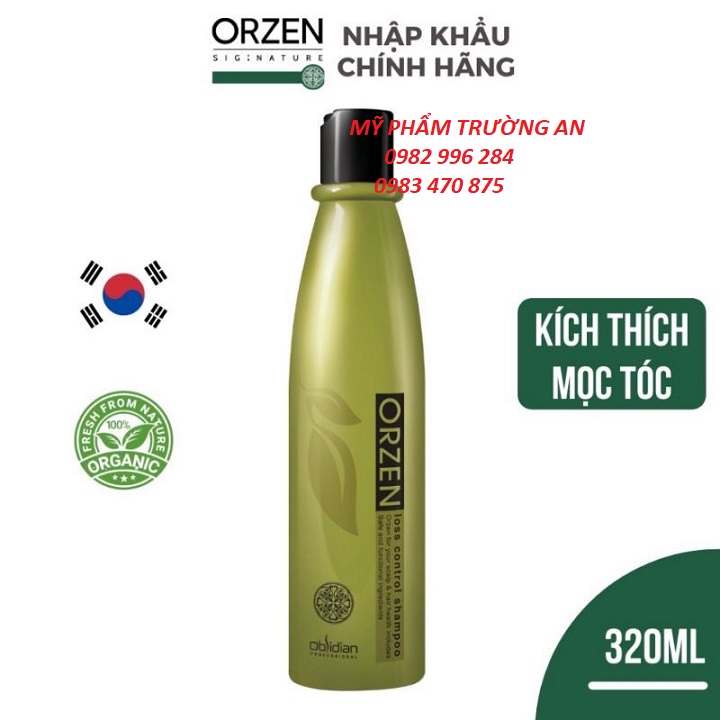 Dầu gội kích thích mọc tóc Orzen Loss Control Shampoo 320ml