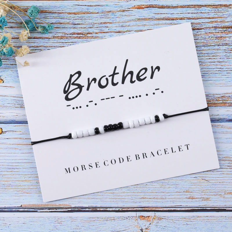 Brother%20Sister%20Gift%20Morse%20Code%20for%20Wo%20%20Brother%20Friendship%20Beaded%20Bracelet%20DIY%20-%20Image%203