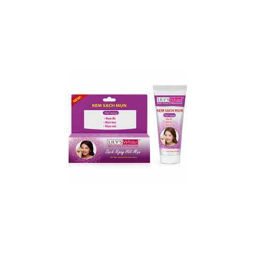Kem mụn Lily's White 15g ( mụn đỏ, mụn bọc, mụn mủ )