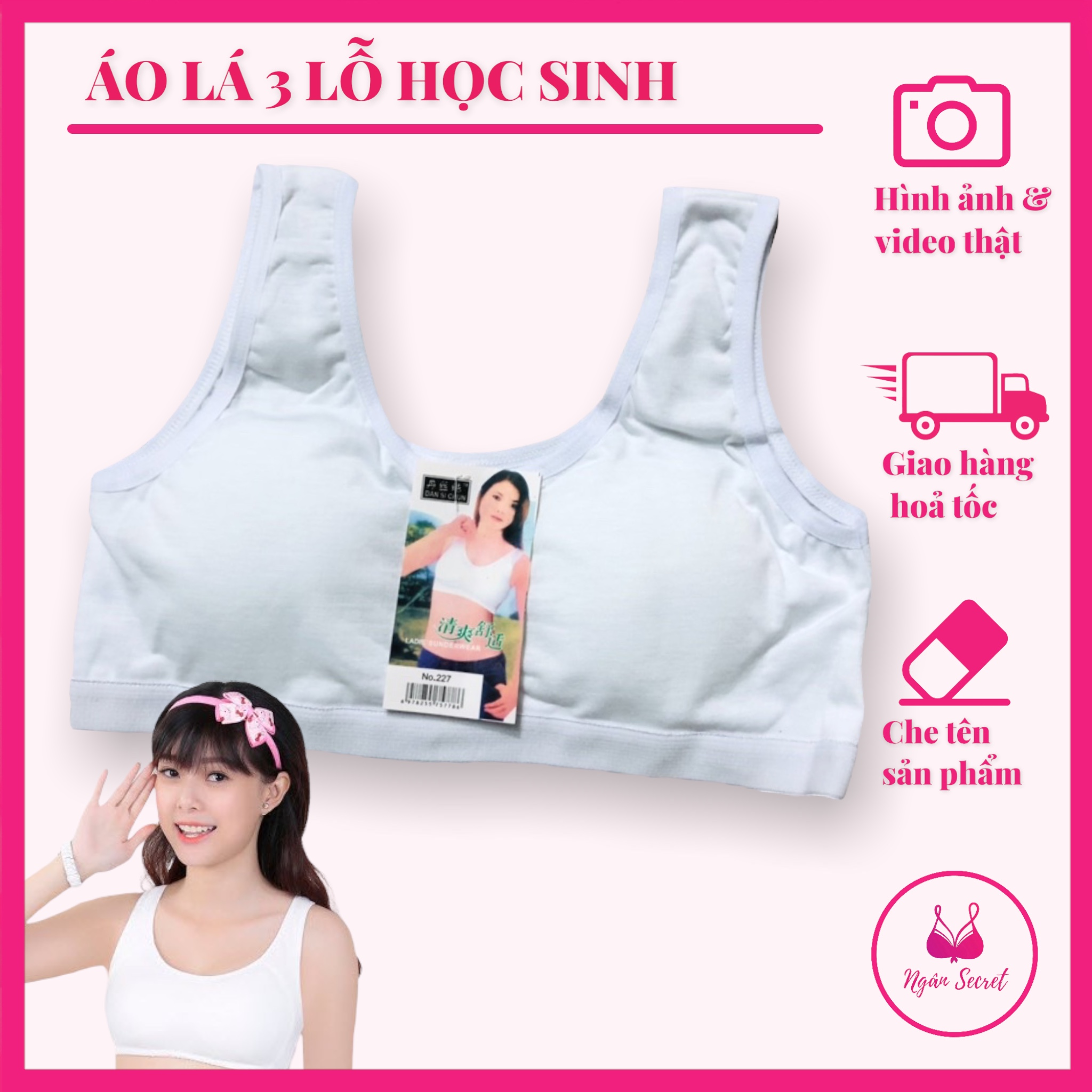 [HCM]Áo lá thể thao lửng cho Học Sinh