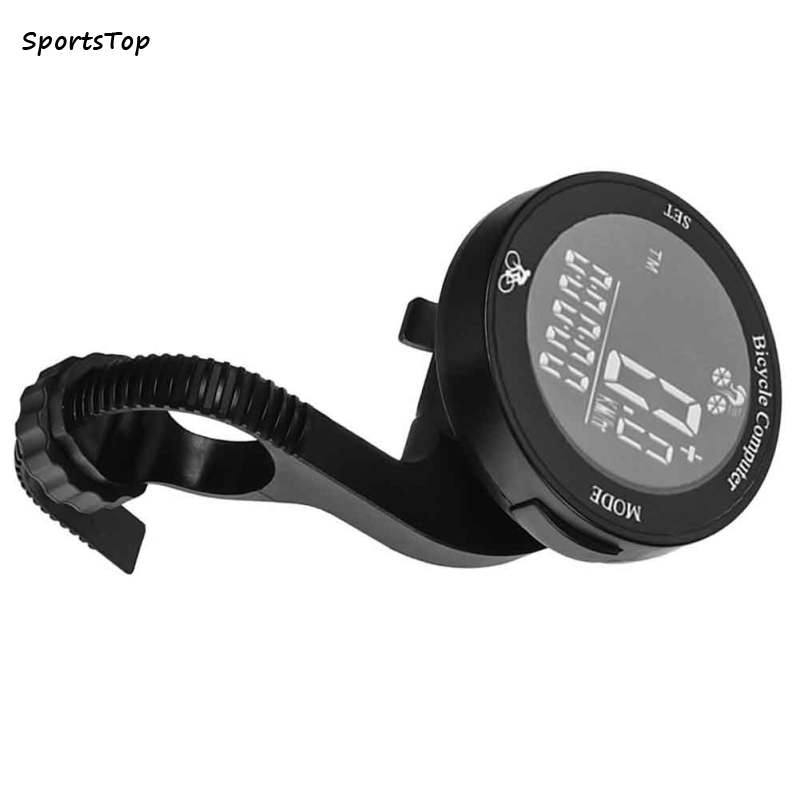 [Sportstop Fitness & camping】 máy tính Xe đạp không dây chống thấm nước Đồng hồ đo đường cho xe đạp đa chức năng màn hình LCD Đồng hồ đo tốc độ đạp xe xe đạp leo núi Đồng hồ tốc độ
