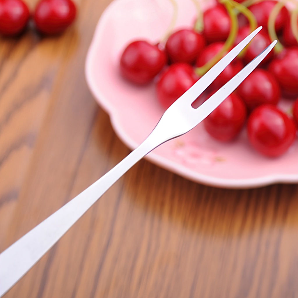 Stainless steel fork-fruit fork-Lumbley