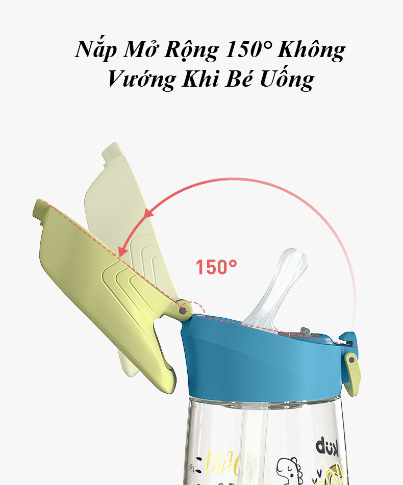 Bình Nước PPSU 480ml - KUB