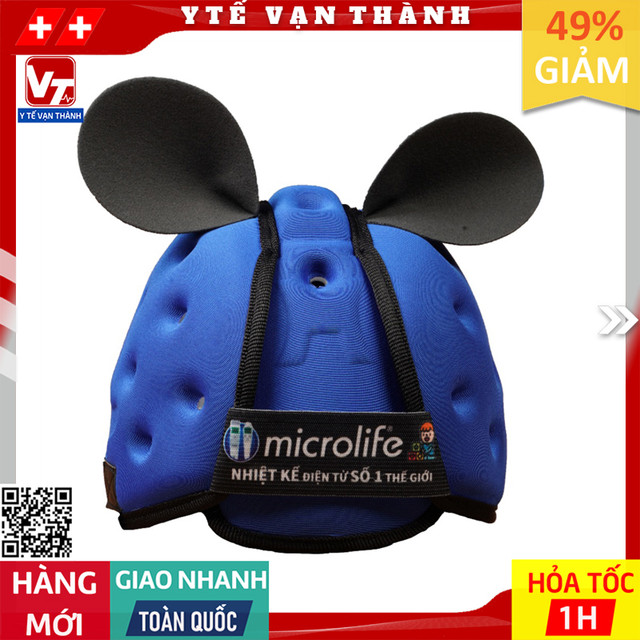✅ nón bảo vệ em bé quà tặng biomeq, microlife | mũ bảo hiểm em bé -vt1025 - y tế vạn thành