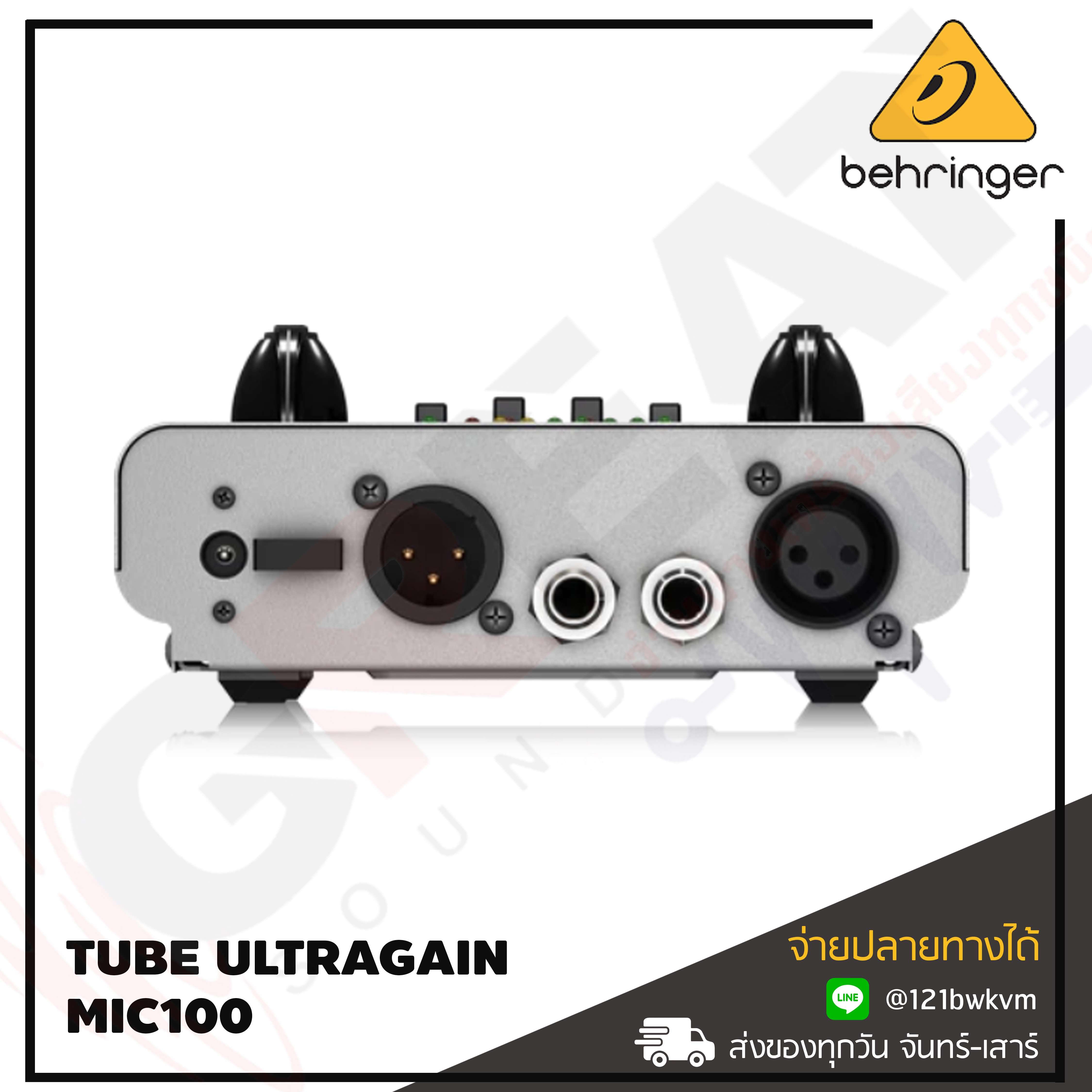 BEHRINGER TUBE ULTRAGAIN MIC100 ปรีแอมป์สำหรับไมโครโฟนแบบหลอด
