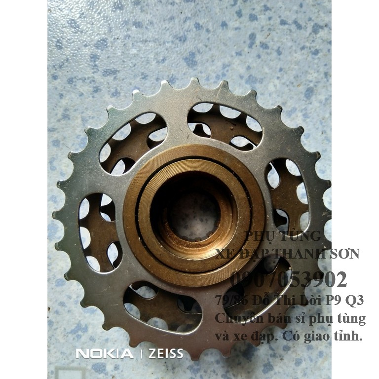 Líp Đề 5 Tầng Xe Đạp (Vặn Răng)