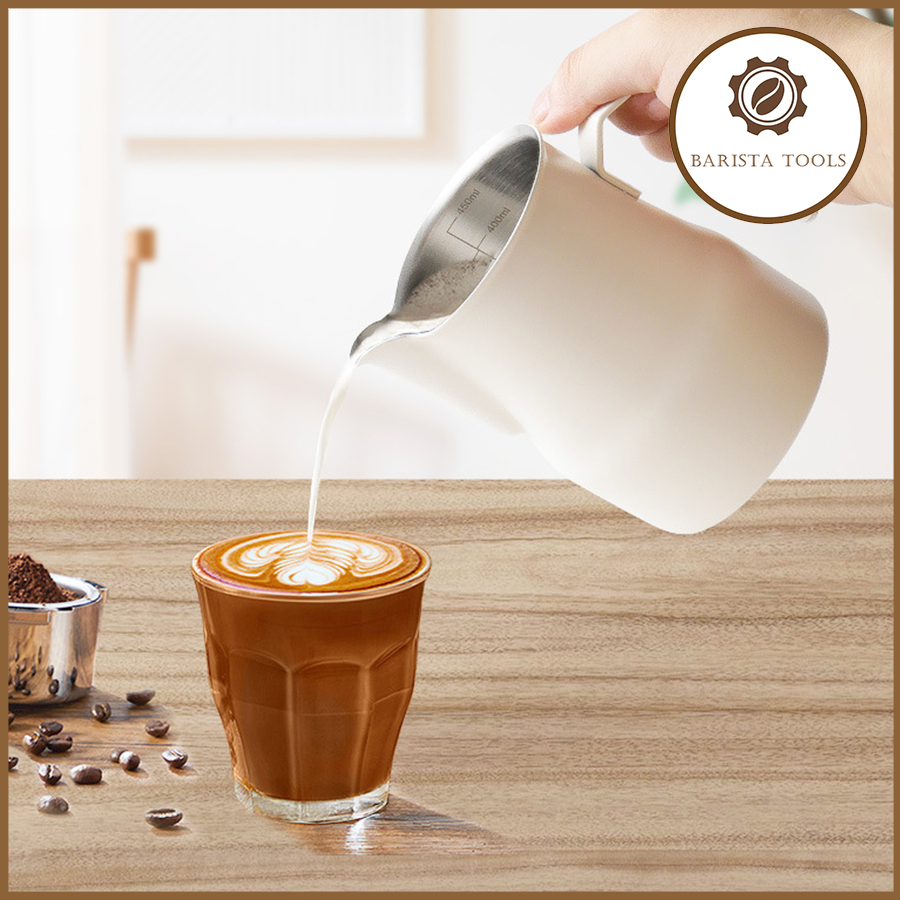 Ca đánh sữa mỏ vịt pha Cappuccino sơn tĩnh điện inox 304