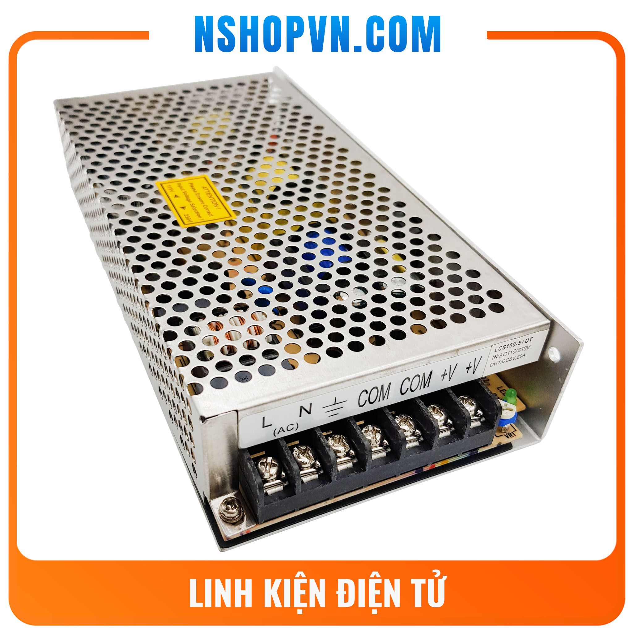 Nguồn tổ ong 5v 20a