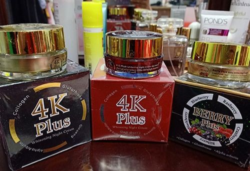 kem dưỡng da mặt 4K Plus Thái Lan (mờ nám tàn nhang mờ thâm mụn trắng da) mẫu 5x