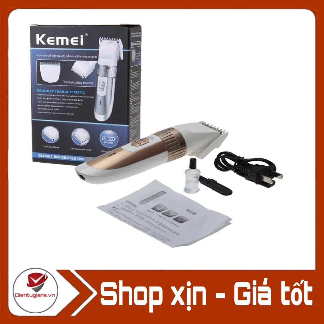 Tông đơ cắt tóc sạc điện KM-9020