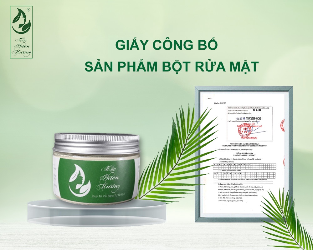 Bột Rửa Mặt Thảo Dược 100g - Mộc Thiên Hương