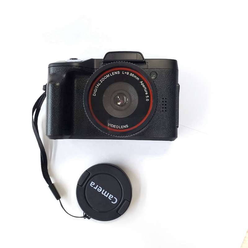 16MP 16X Zoom 1080P HD Rotation Screen Mini Mirroless Digital Camera ...