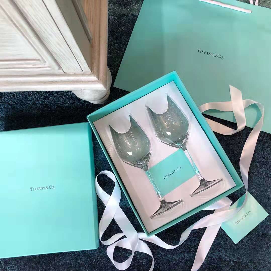 tiffany and co wine glasses
