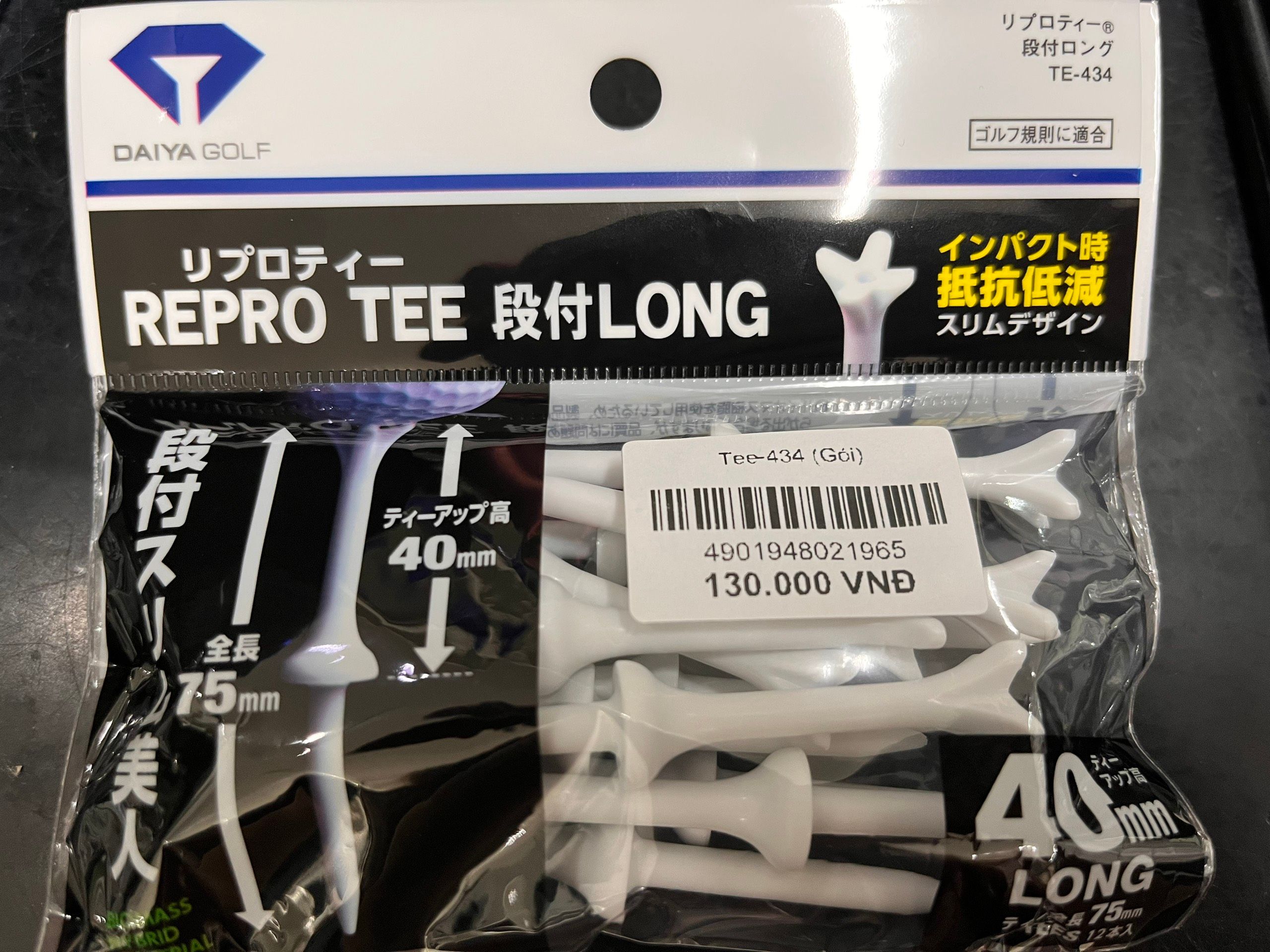 Tee golf  Daiya TE-432, TE-434, TE-433 (tee phát bóng gôn)