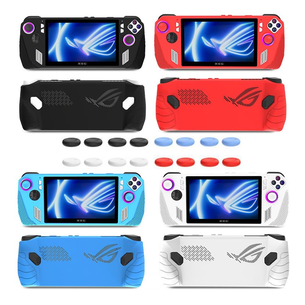 PDG Silicone Back Cover Soft Game Accessories Professional Protective Case for ASUS ROG Ally