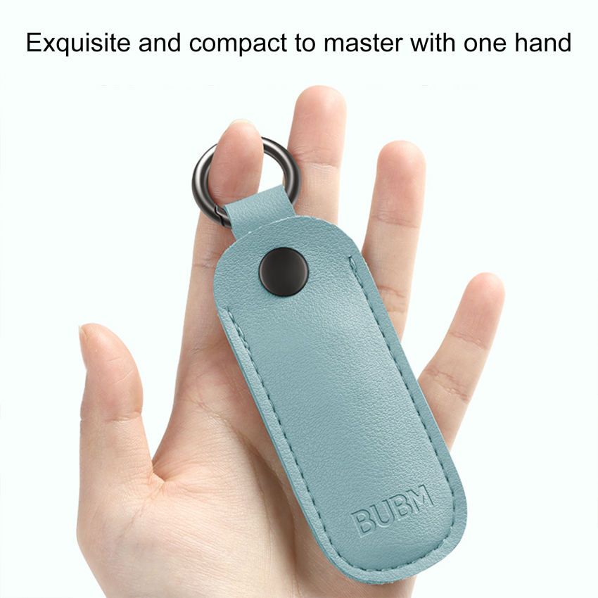Leather U Disk Case Portable Pocket USB Flash Drive Storage Bags Protective Cover Key Ring Memory Card Stick Bag Waterproof