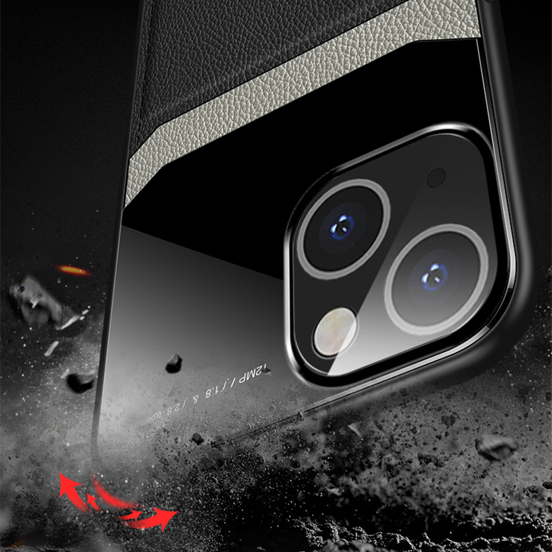 New Phone case Honor X7C Back cover Fashionable Hard Shockproof Back Mirror Film Protective Leather For Honor X7C case.