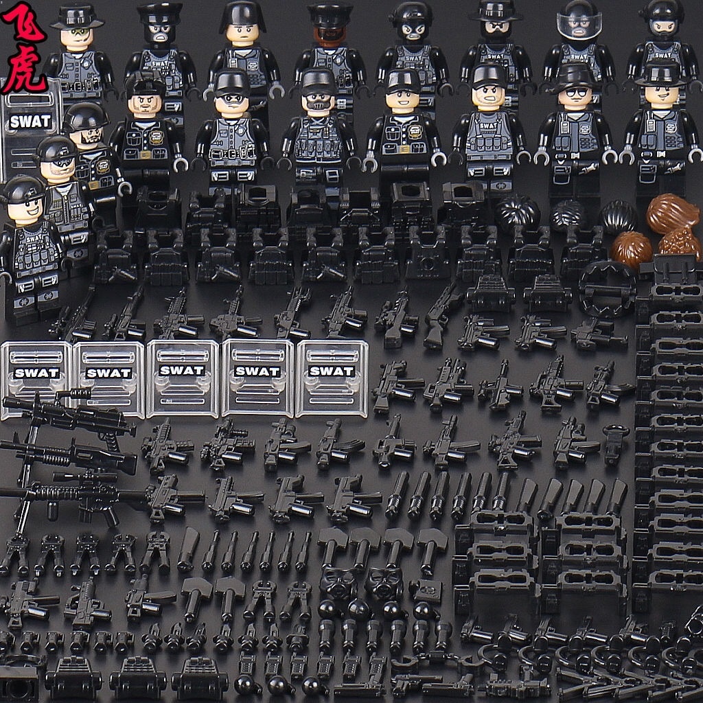 Bộ đồ chơi lắp ráp lego phantom ninja phong cách quân đội độc đáo cho bé trai