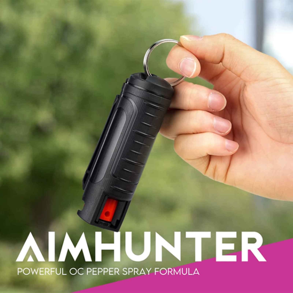 Press Type Spray Keychain Portable Refillable Small Spray Bottles Keychain for Pepper Water, Perfumes Easy to Carry