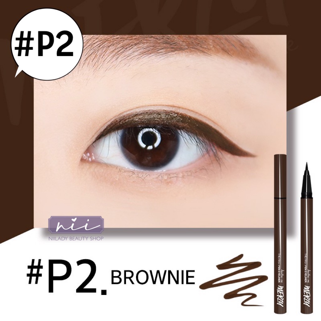 (HSD 25/3/2025) Kẻ mắt Merzy Another Me The First Pen Eyeliner