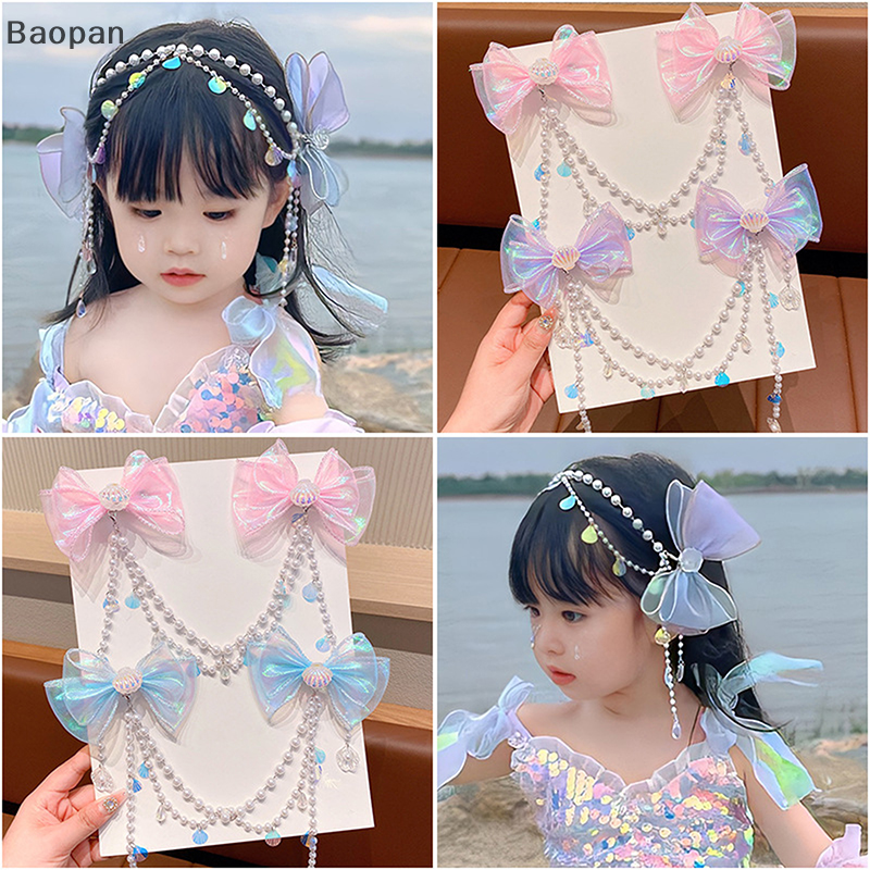 BP%20Children%20Baby%20Mermaid%20Princess%20Pearl%20Butterfly%20Fringe%20Bow%20Forehead%20Chain%20Hairpin%20Fairy%20Hair%20Accessories%20Cartoon%20Girls%20Hair%20Clip%20-%20Image%205
